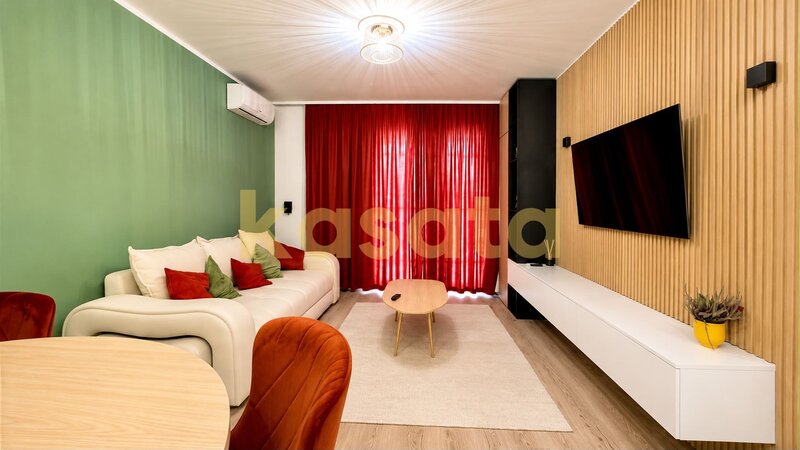 Mihai Bravu, apartament 2 camere 2024, lux, mobilat, 74 mp, terasa 22 mp.